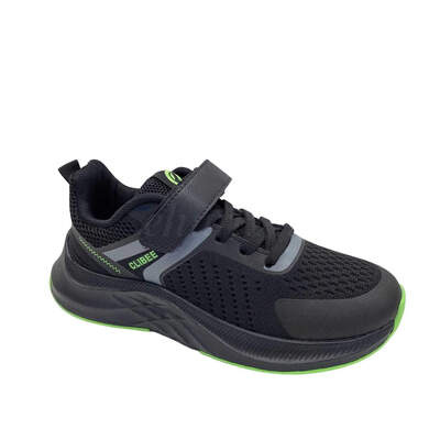 Buty sportowe chłopięce 5AEC260.BLACK/GREEN (32/37,12par)