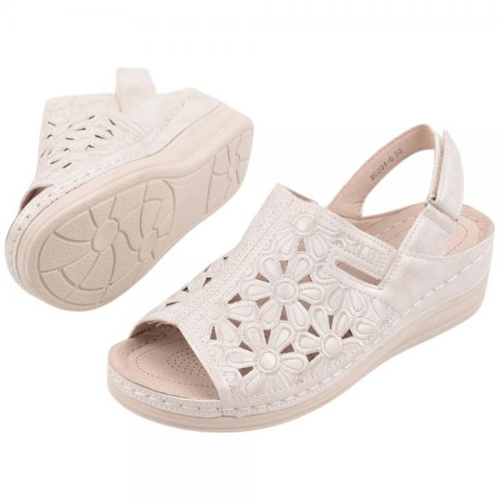Sandały damskie DE204-8.BEIGE (36/41,12par)