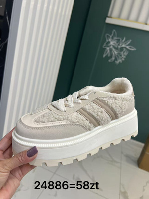 Buty sportowe damskie 7A24886.BEIGE (36/41,12par)