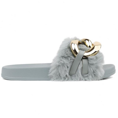 Klapki damskie HN57-15.GREEN (36/41,12par)