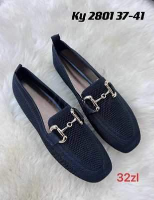 Balerinki damskie 7AKY2801.BLACK (37/41,12par)