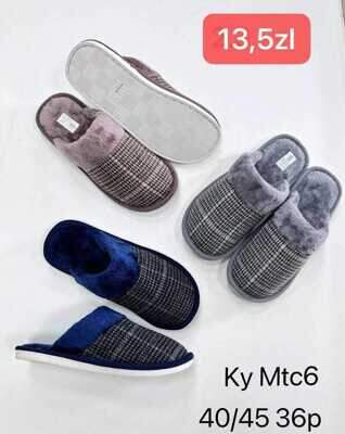 Kapcie męskie 9AMTC6.MIX (40/45,36par)