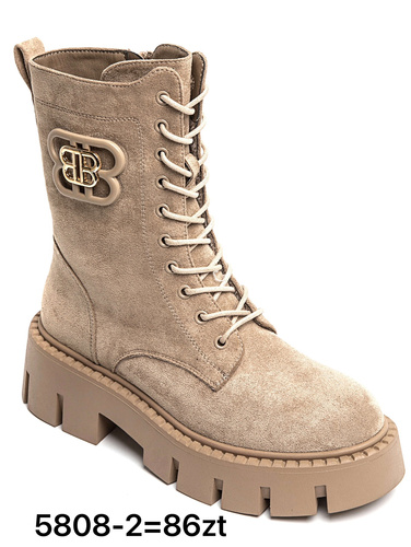 Botki damskie QH7735.BEIGE (36/41,12par)