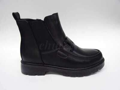 Botki damskie 7A2113-1.BLACK Ocieplane (37/42,12par)