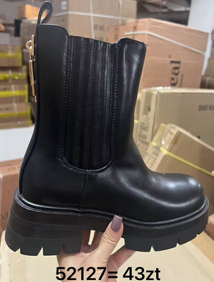 Botki damskie 52127.BLACK (36/41,12par)