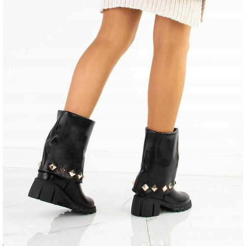 Botki damskie  7ASA6139.BLACK  (36/41,12par)