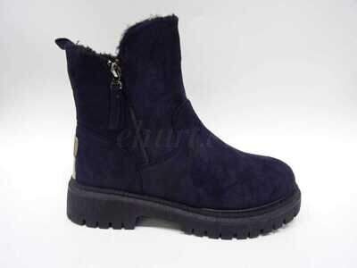 Botki damskie 7AE8216-2.NAVY (36/41,12par)