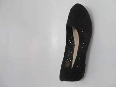 Balerinki damskie 7AB09M-1.BLACK (36/41,12par)