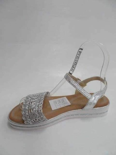 Sandały damskie 7AG5005-02.SILVER (36/41,12par)