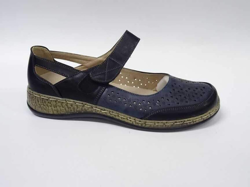 Balerinki damskie 7A9770-9.BLACK (36/41,12par)