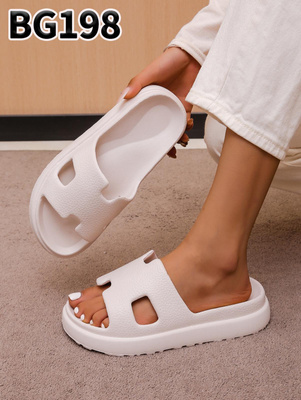 Klapki damskie BG198.BEIGE (36/41,12par)