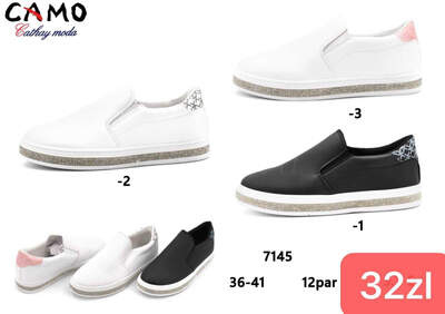 Trampki damskie   7A7145.KOLORDOWYBORU    (36/41,12par)