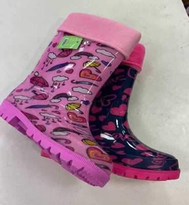 Kalosze dziewczęce 5AY037-2.MIX (28/35,16par)