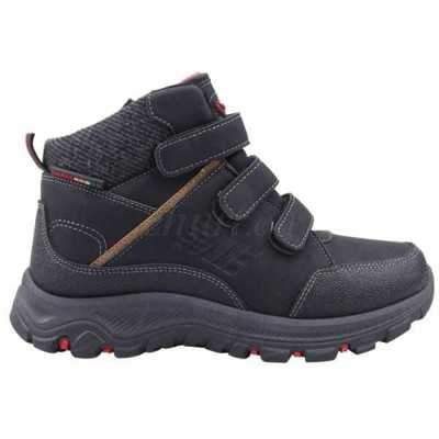 Trzewiki damskie B2048-1.BLACK/CAMEL (36/41,8par)