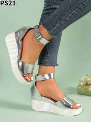 Sandały damskie 7APS21.SILVER (36/41,12par)