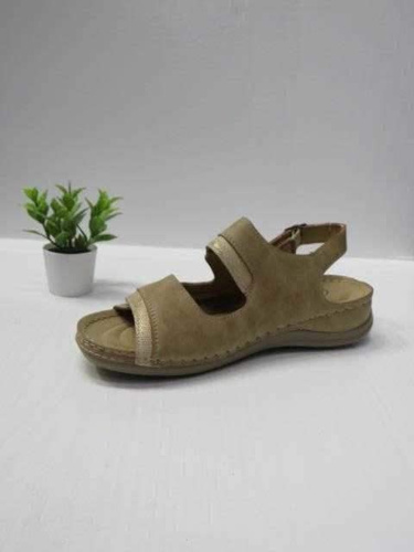 Sandały damskie 7A92031-10.KHAKI (36/42,12par)