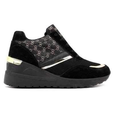 Botki damskie B895-1.BLACK (36/41,12par)