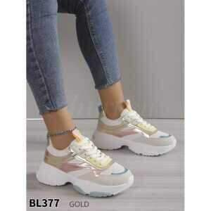Buty sportowe damskie  7ABL377.GOLD  (36/41,12par)