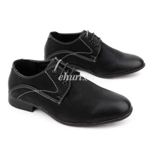 Półbuty chłopięce 5AAB127C-7.BLACK/GREY (32/37,12par)