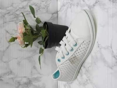 Trampki damskie 7A282A.WHITE/BLUE (36/41,12par)