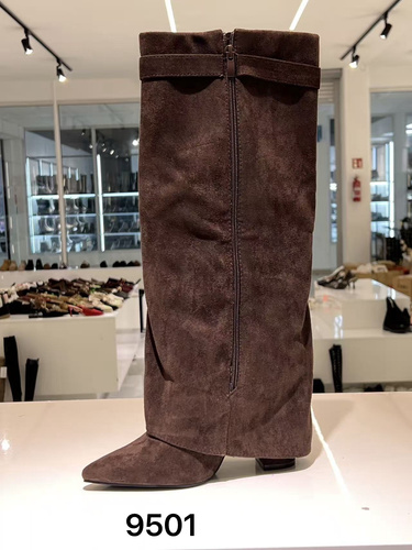 Kozaki damskie 7A9501.BROWN (36/41,12par)