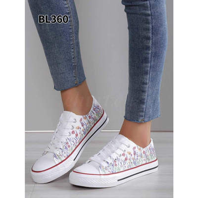 Trampki damskie 7ABL360.WHITE  (36/41,12par)