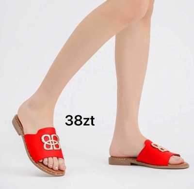 Klapki damskie 7AYE-722.RED (36/41,12par)