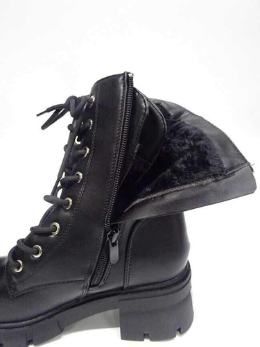 Botki damskie 7ASA86-1.BLACK Ocieplane (36/41,12par)