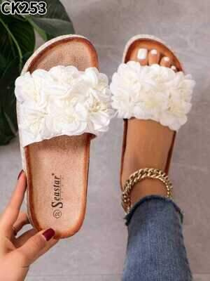 Klapki damskie CK253.WHITE (36/41,12par)