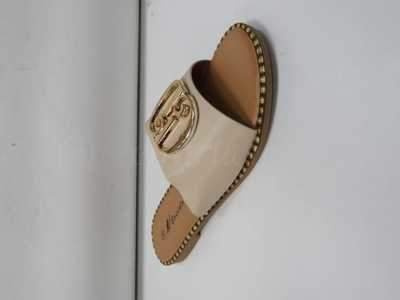 Klapki damskie 7ACE0521-4.BEIGE (36/41,12par)