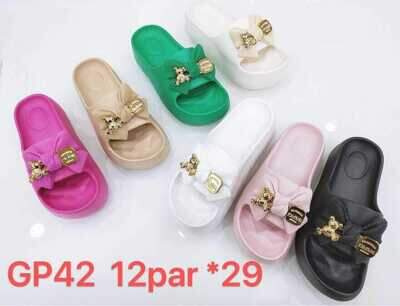 Klapki damskie 7AGP42.KOLORDOWYBORU (36/41,12par)