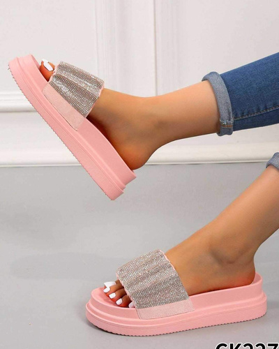Klapki damskie 7ACK227.PINK (36/41,12par)