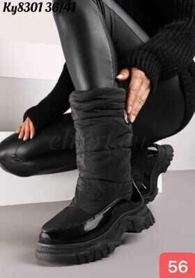 Botki damskie 7AKY8301.BLACK (36/41,12par)