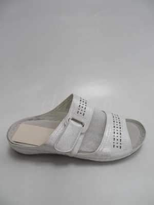 Klapki damskie 7ADE66-7.WHITE (36/41,8par)