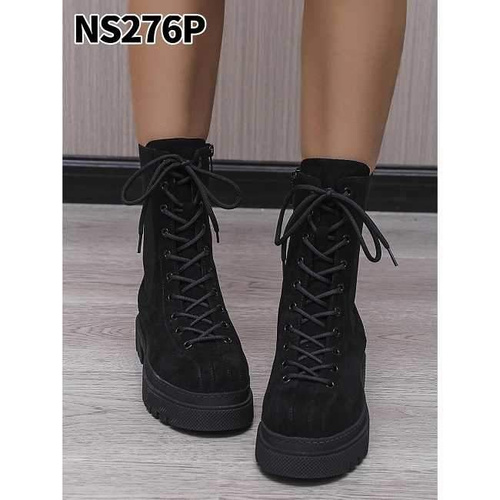 Botki damskie 7ANS276.BLACK (36/41,12par)