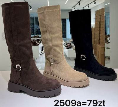 Kozaki damskie 2509A.KOLORDOWYBORU (36/41,12par)