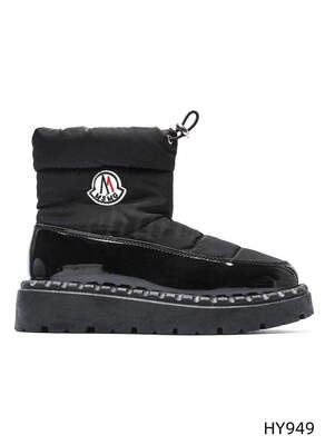 Botki damskie ocieplane HY949.BLACK (36/41,12par)