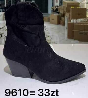 Botki damskie 7A9610.BLACK (36/41,12par)