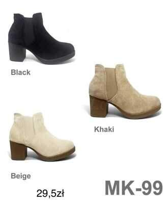 Botki damskie 7AMK-99.KOLORDOWYBORU (36/41,12par)