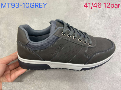 Buty sportowe męskie  9AMT93-10.GREY (41/46,12par)