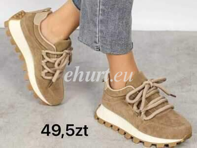 Buty sportowe damskie 7A24898.KHAKI (36/41,12par)