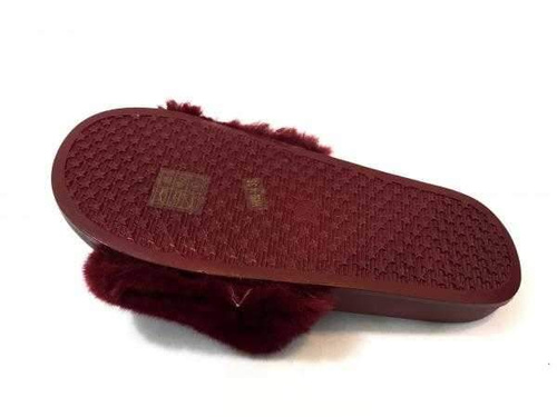 Klapki damskie HN52-14.BURGUNDY (36/41,12par)