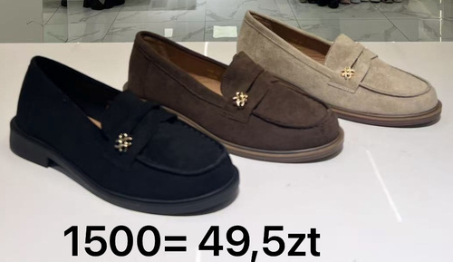 Półbuty damskie 1500.KOLORDOWYBORU (36/41,12par)