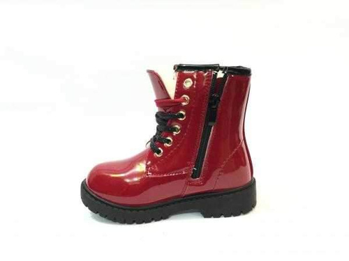 Trzewiki dziewczęce 3AD08161A-4.RED/BLACK (26/31,8par)