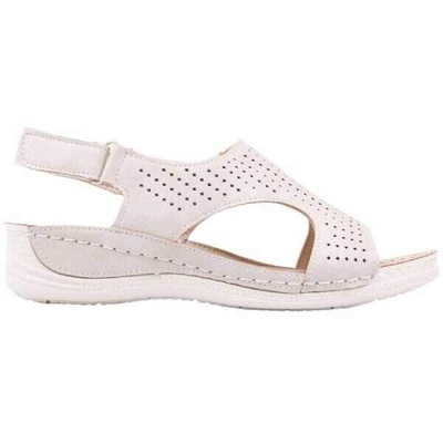 Sandały damskie DE996-8.BEIGE (36/41,12par)