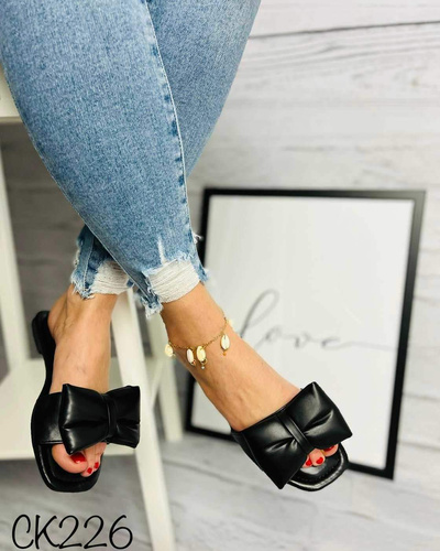 Klapki damskie 7ACK226.BLACK (36/41,12par)
