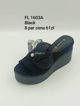 Klapki damskie  7AFL1603A.BLACK (36/41,8par)