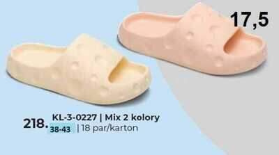 Klapki damskie 7A3-0227.MIX (36/41,18par)