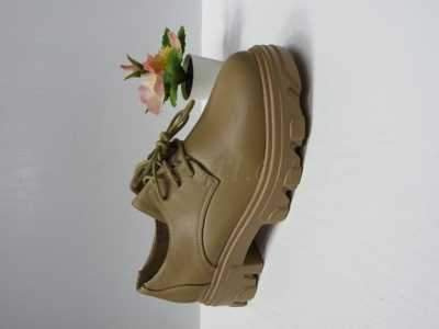 Półbuty damskie 7A6550-PU.KHAKI (36/41,12par)