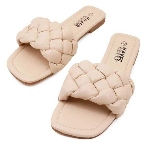 Klapki damskie DH20-2.BEIGE (36/41,12par)
